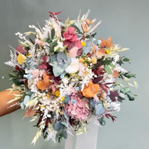 Descubre dónde comprar ramos de flores preservadas de novia que harán tu día especial aún más hermoso.